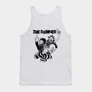Punk Rock Man Of The Damned Tank Top